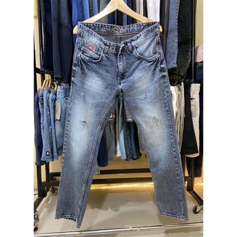 jeans Prada sobek laser